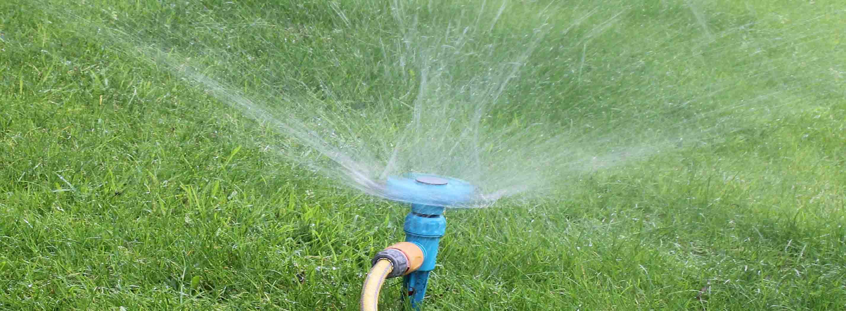 use a soaker hose in heat waves